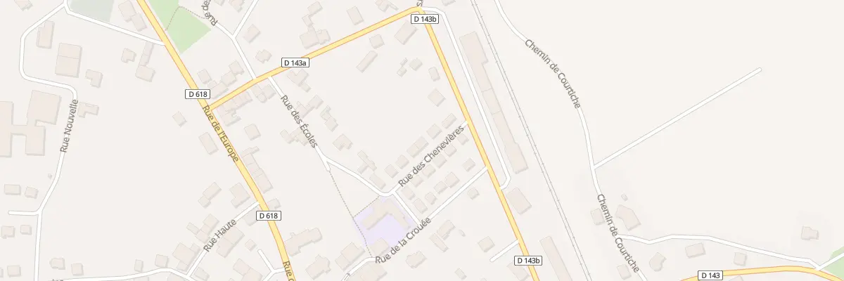 Plan du 9 Rue des Chenevières à Spincourt