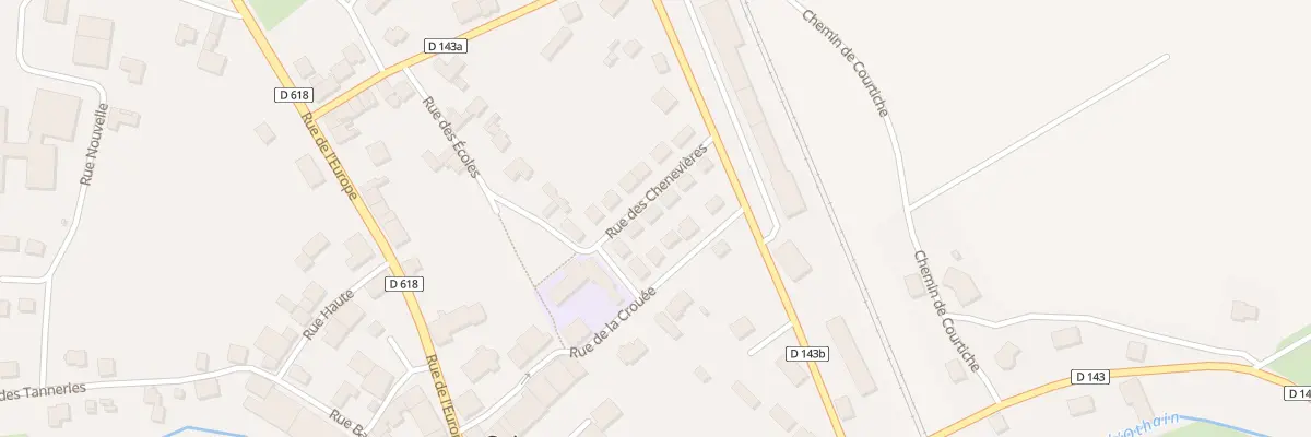 Plan du 4 Rue des Chenevières à Spincourt