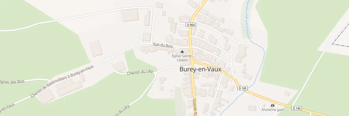 Plan du 1 Rue du Bois à Burey-en-Vaux