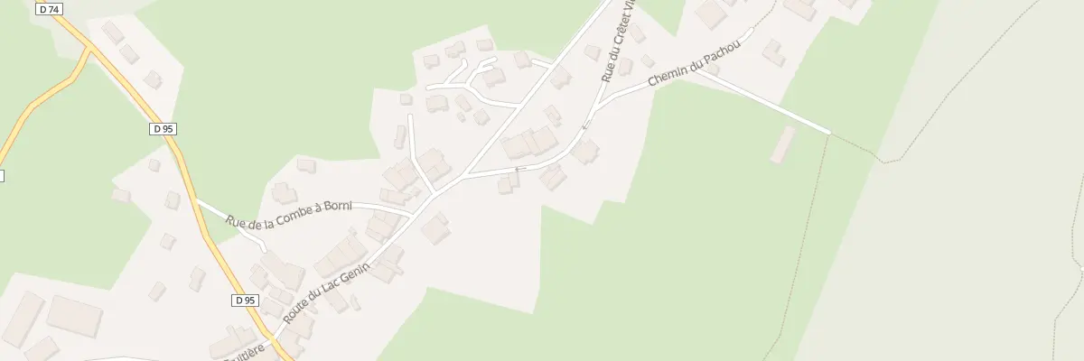 Plan du 5120 Grand Vallon à Apremont
