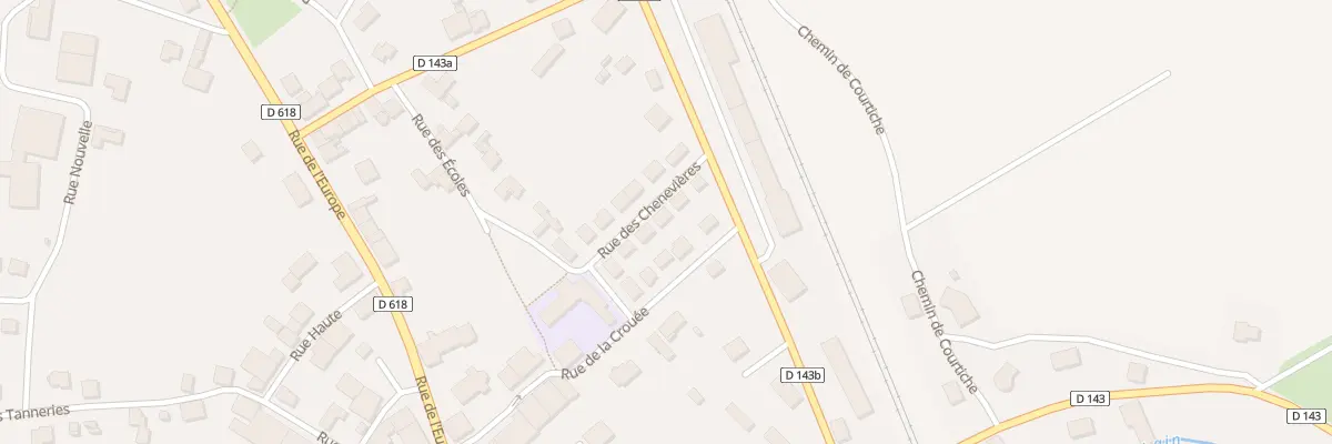 Plan du 6 Rue des Chenevières à Spincourt