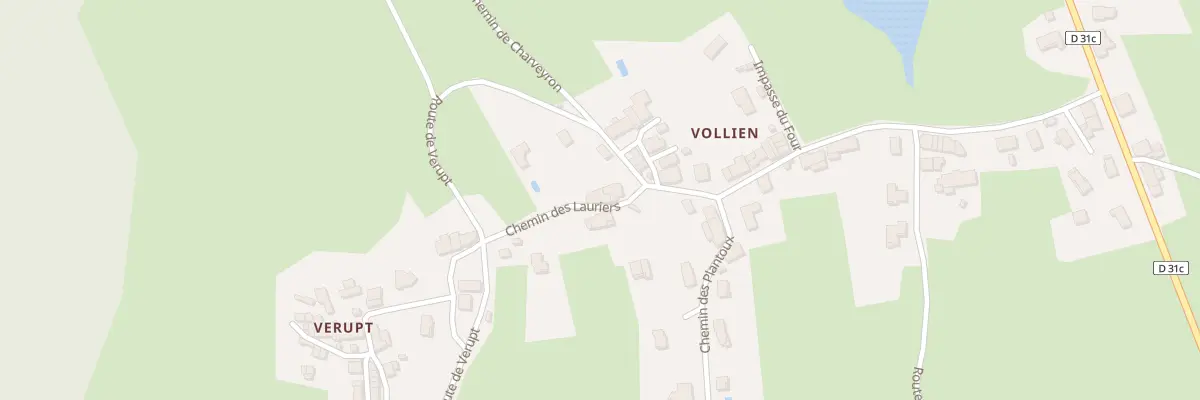 Plan du 5067 Sur la Moux à Cuzieu