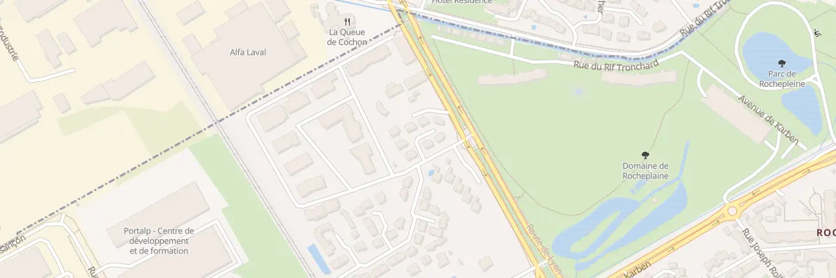 Plan du 4 Rue de la Chartreuse à Saint-Égrève