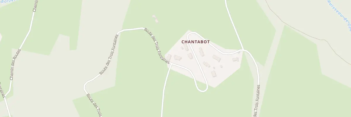 Plan du 2659 Rte des trois Fontaines à La Sure en Chartreuse