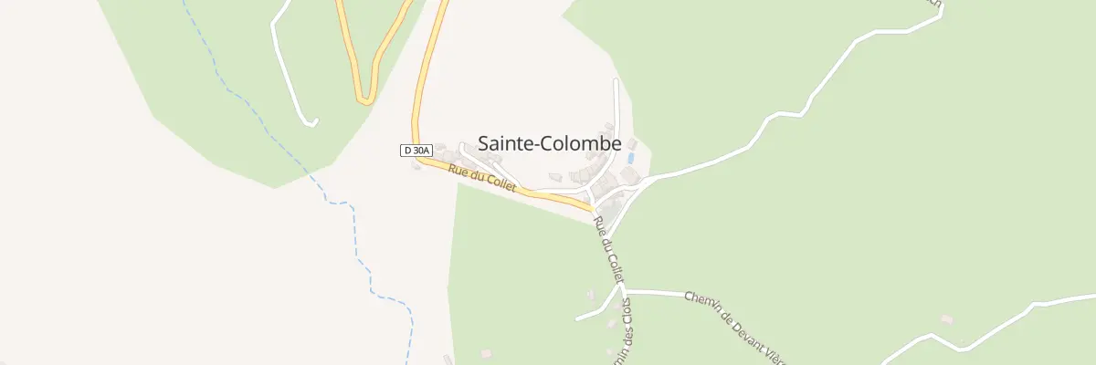 Plan du 49 Ancien Chemin d’Orpierre à Sainte-Colombe