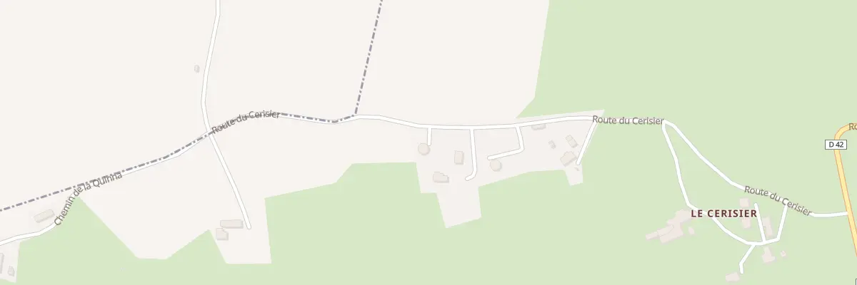 Plan du 531 Rte du Cerisier à Saint-Genix-les-Villages