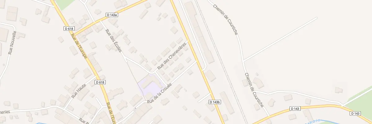 Plan du 7 Rue de la Crouee à Spincourt