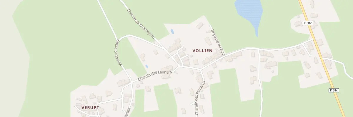Plan du 5065 Vollien à Cuzieu