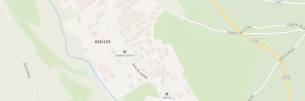 Plan du 111D Rue de Geilles à Oyonnax
