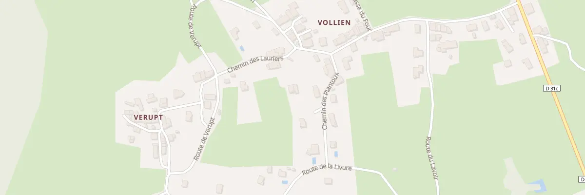 Plan du 5200 Les Plantoux à Cuzieu
