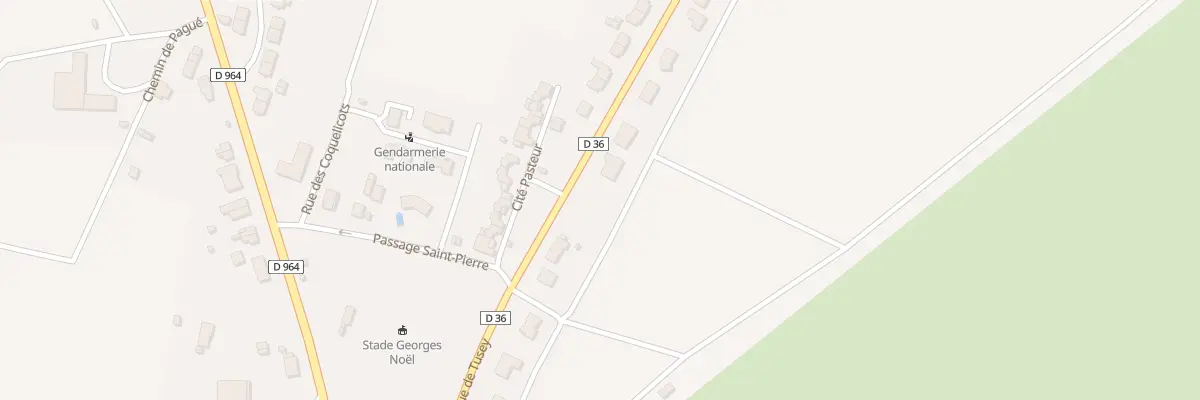 Plan du 8 Rue de Tusey à Vaucouleurs