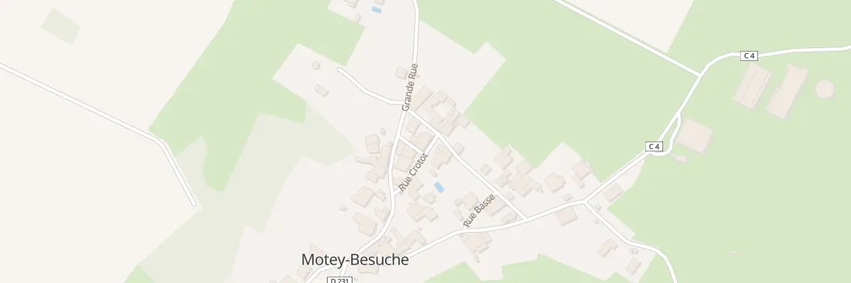 Plan du 1 Rue du Crotot à Motey-Besuche