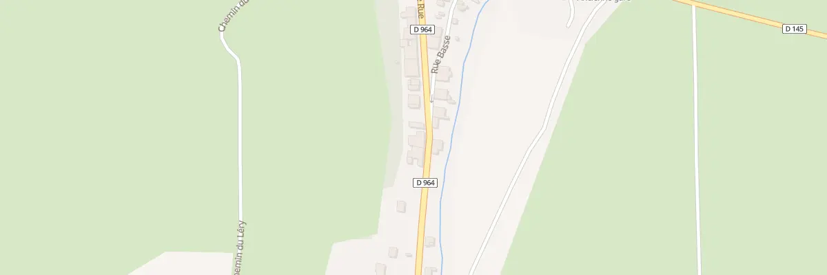 Plan du 30 Rue Grande Rue à Burey-en-Vaux