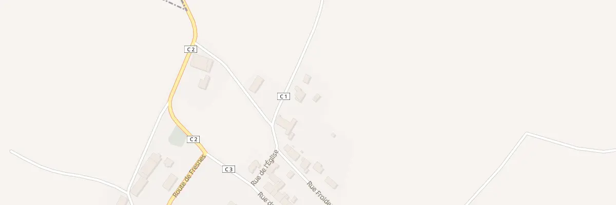 Plan du 2 Rue de Champ Croix à Riaville