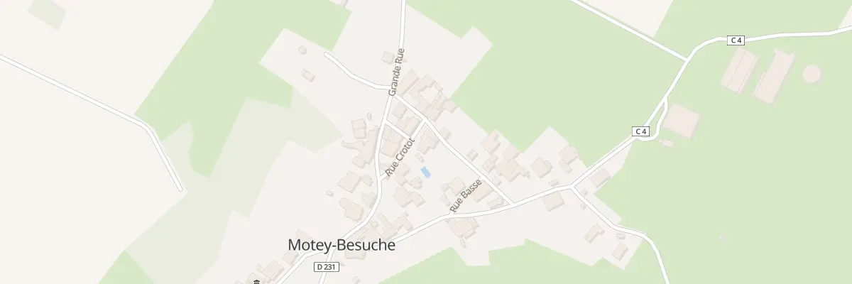 Plan du 2 Rue du Crotot à Motey-Besuche