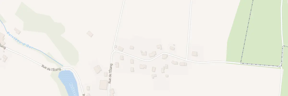Plan du 23B Rue de l’Etang à La Bretenière