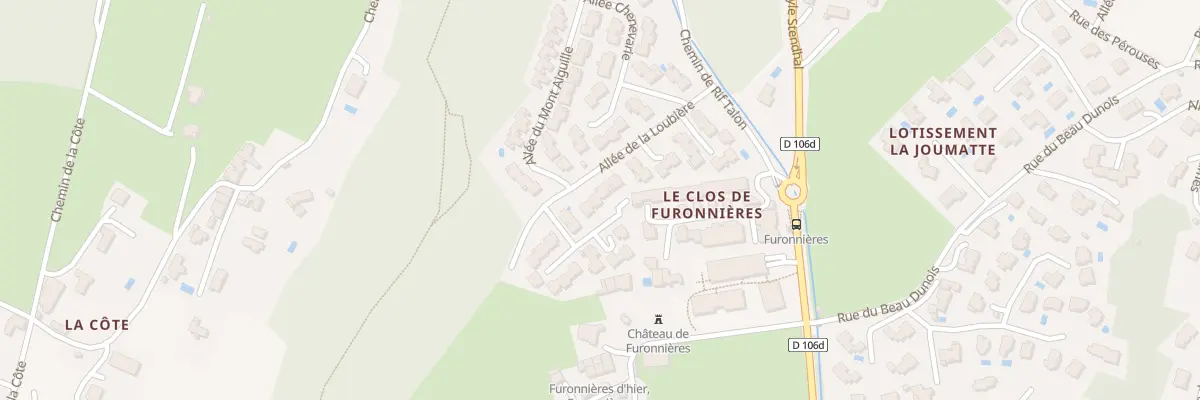 Plan du 47 All de la Chenevarie à Claix