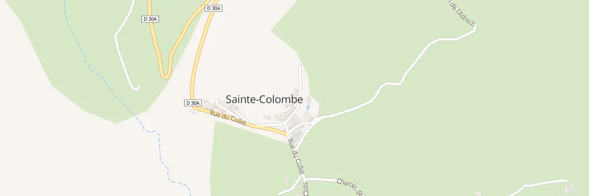 Plan du 101 Rue de l’ancienne école à Sainte-Colombe