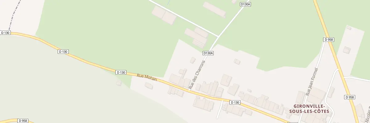 Plan du 1 Rue des Charrons à Geville