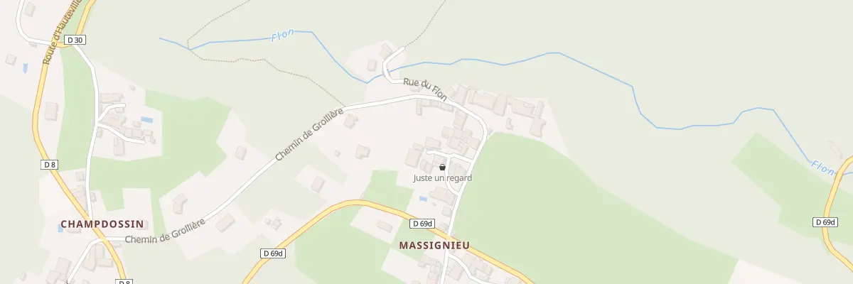 Plan du 60 Boucle du Centre à Valromey-sur-Séran