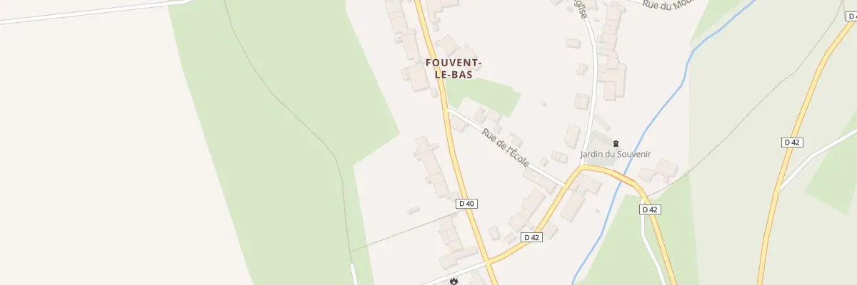 Plan du 26 Rue de la Source A Fouv Le Bas à Fouvent-Saint-Andoche