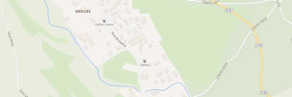 Plan du 121 Rue de Geilles à Oyonnax