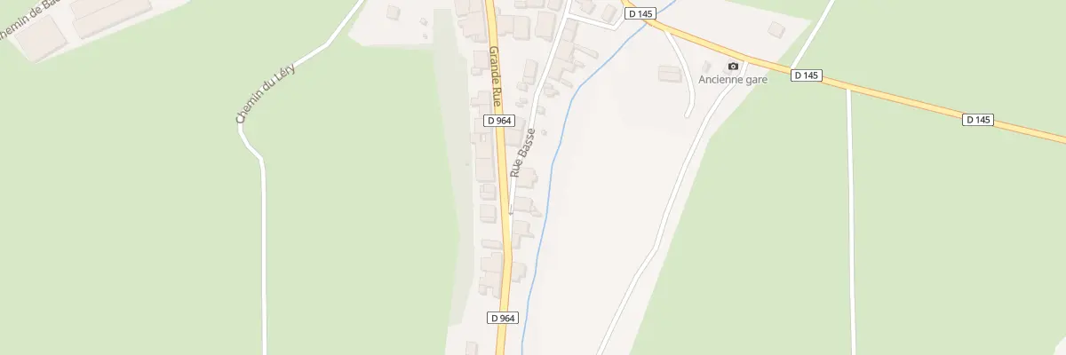 Plan du 11 Rue Basse à Burey-en-Vaux
