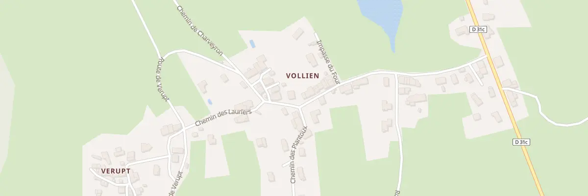 Plan du 5059 Vollien à Cuzieu