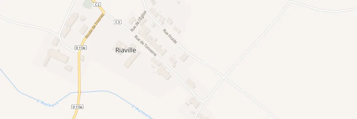 Plan du 13 Rue de Tonnerre à Riaville