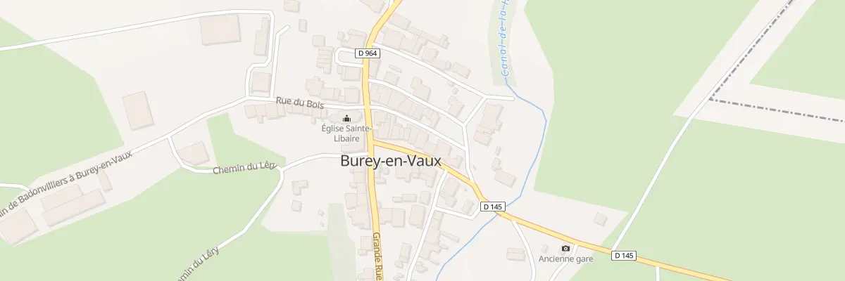 Plan du 7 Rue des Belles Femmes à Burey-en-Vaux