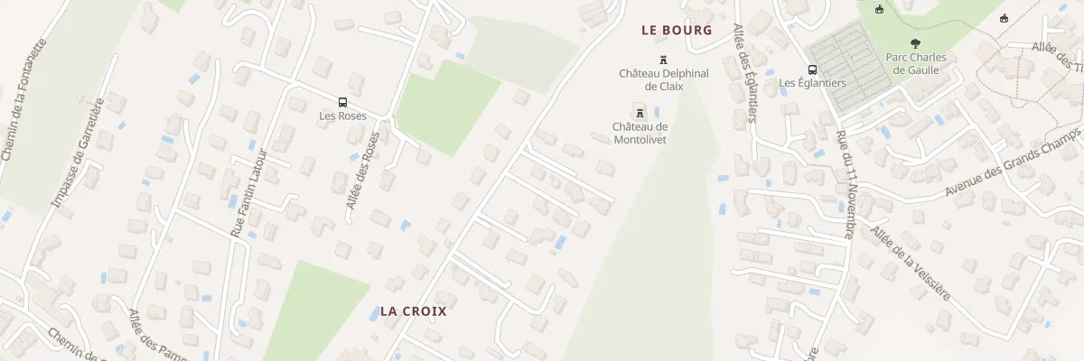 Plan du 6 Rue du Vercors à Claix