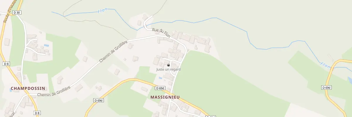 Plan du 55 Boucle du Centre à Valromey-sur-Séran