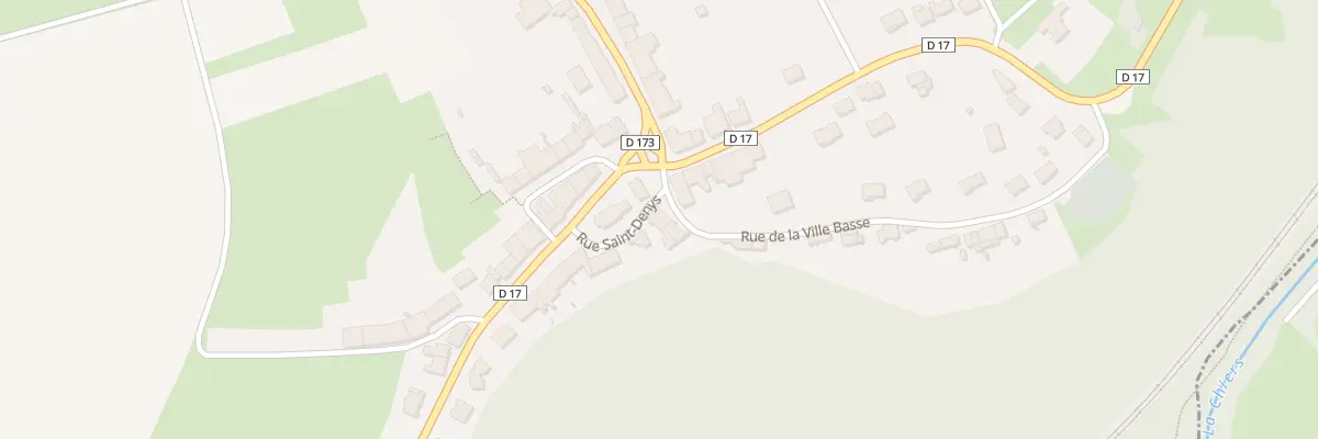 Plan du 2 Rue de la Ville Basse à Montigny-sur-Chiers