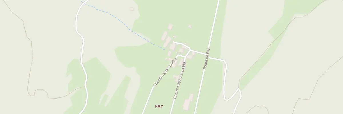 Plan du 267 Che de la Conche à Peyrieu