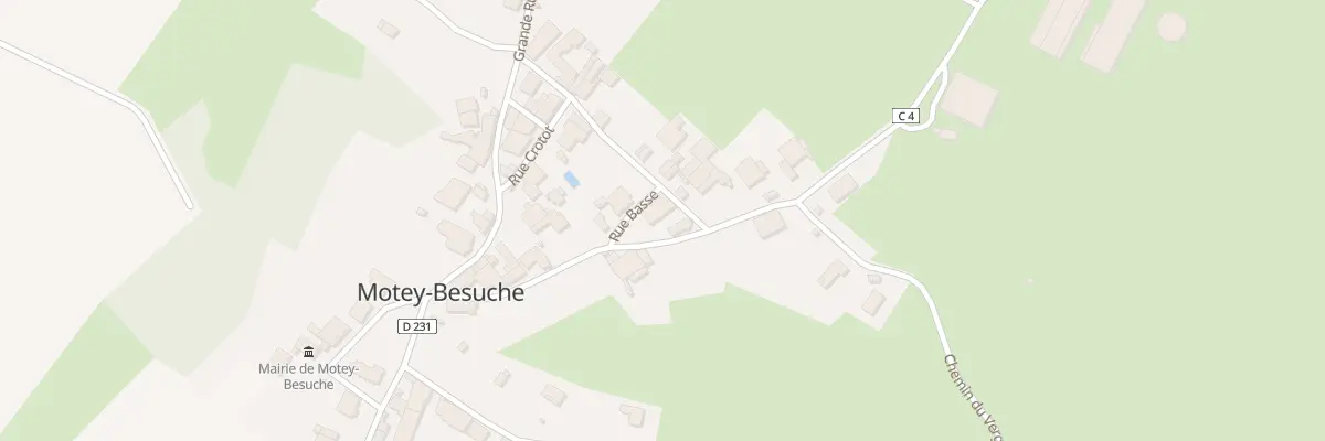 Plan du 8 Rue Basse à Motey-Besuche