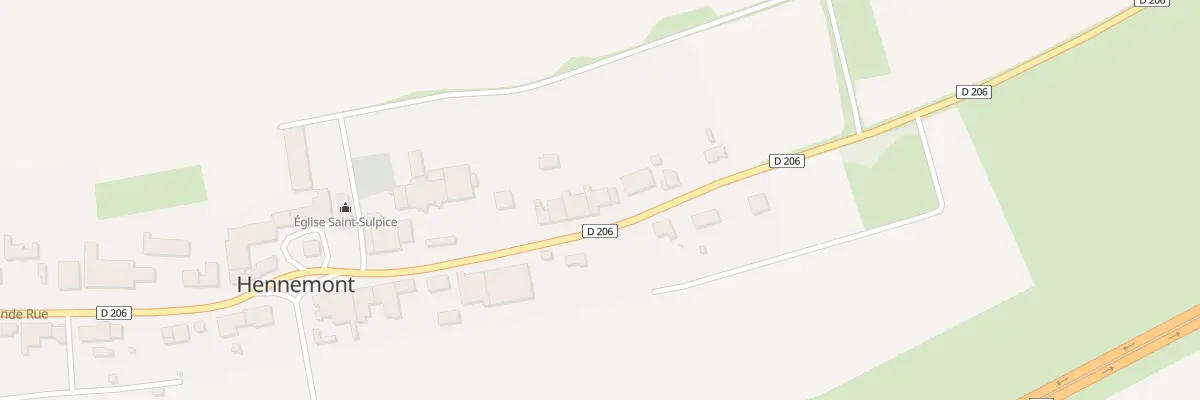 Plan du 47 Gr Grande Rue à Hennemont