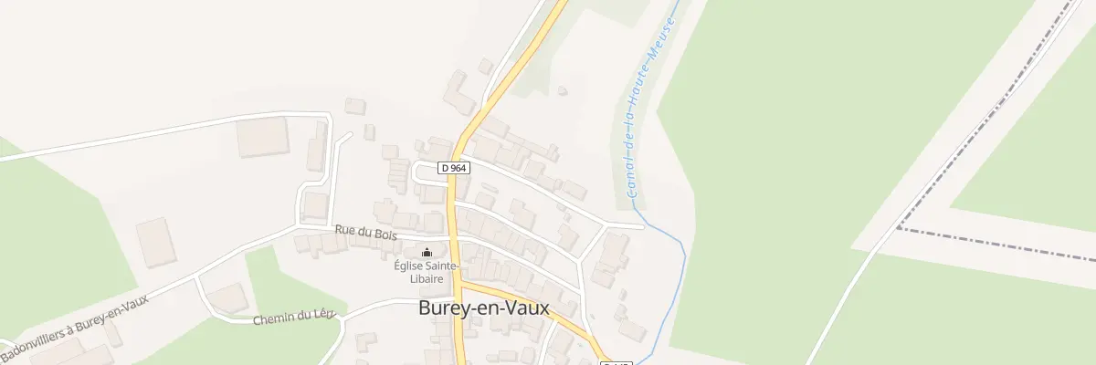 Plan du 3 Rue des Pressoirs à Burey-en-Vaux