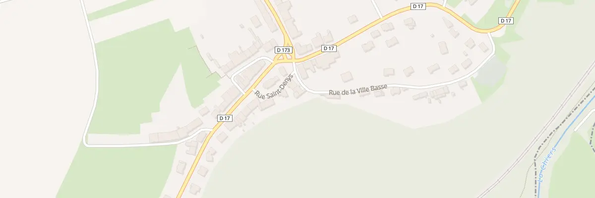 Plan du 6 Rue St Denys à Montigny-sur-Chiers