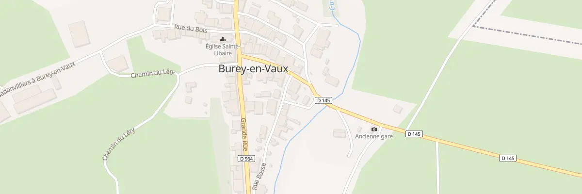 Plan du 3 Rue Basse à Burey-en-Vaux