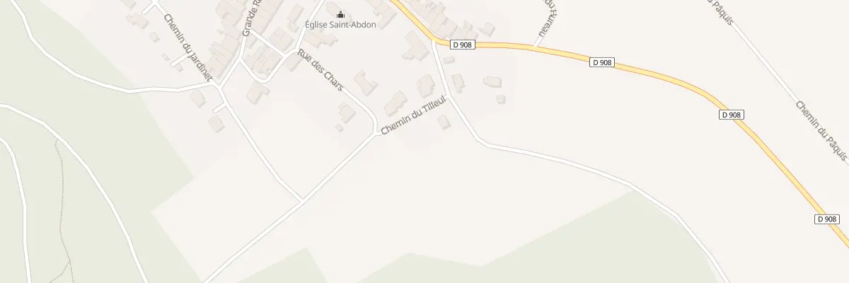 Plan du 3 Che de la Chatelaine à Thillot