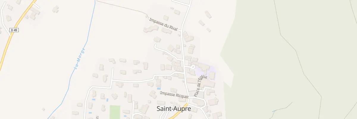 Plan du 103 Rte du Champtoraz à Saint-Aupre
