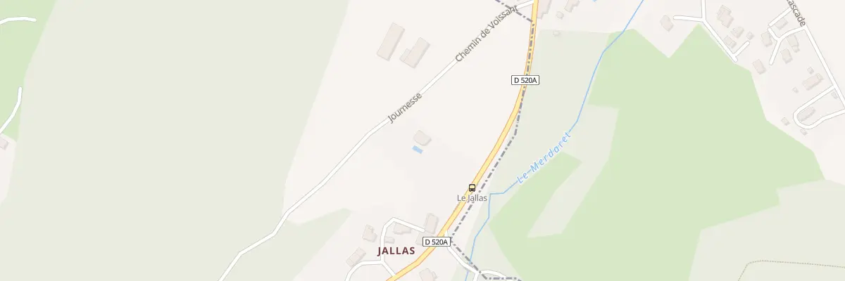 Plan du 1475 Rte du Jallas à La Sure en Chartreuse