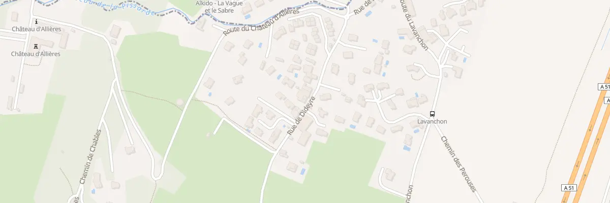Plan du 254 Rue de Dideyre à Varces-Allières-et-Risset