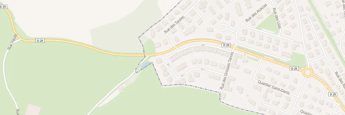 Plan du 31 Rue Grosses Terres à Gorcy
