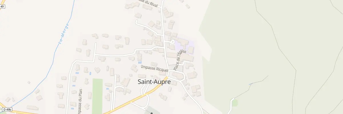 Plan du 42 Rte du Champtoraz à Saint-Aupre