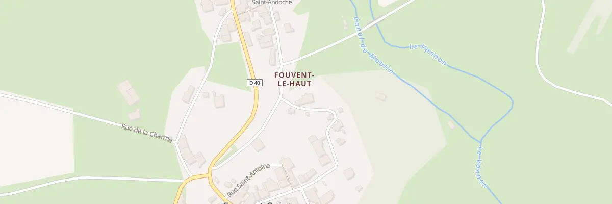 Plan du 1B Rue du Colombier à Fouvent-Saint-Andoche