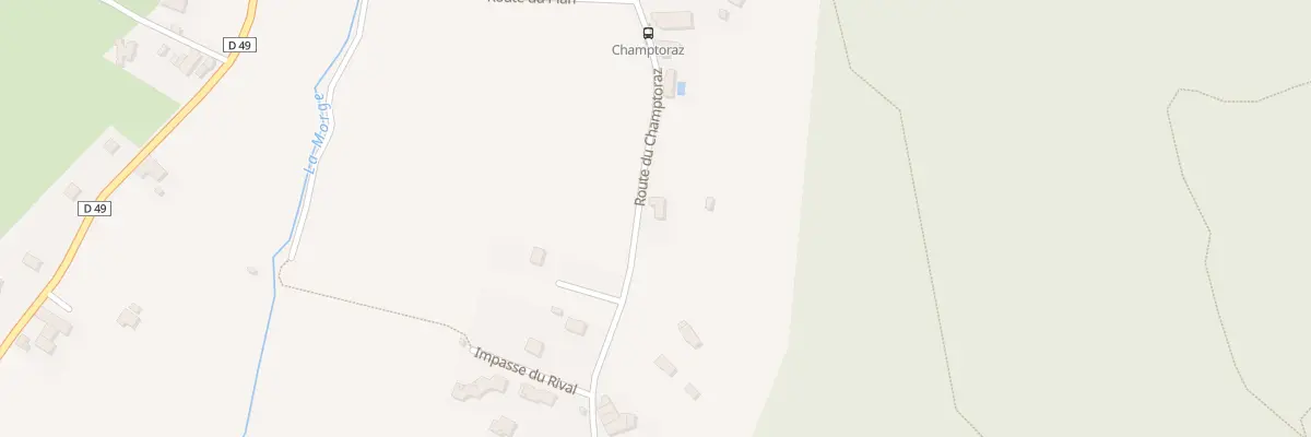 Plan du 340 Rte du Champtoraz à Saint-Aupre