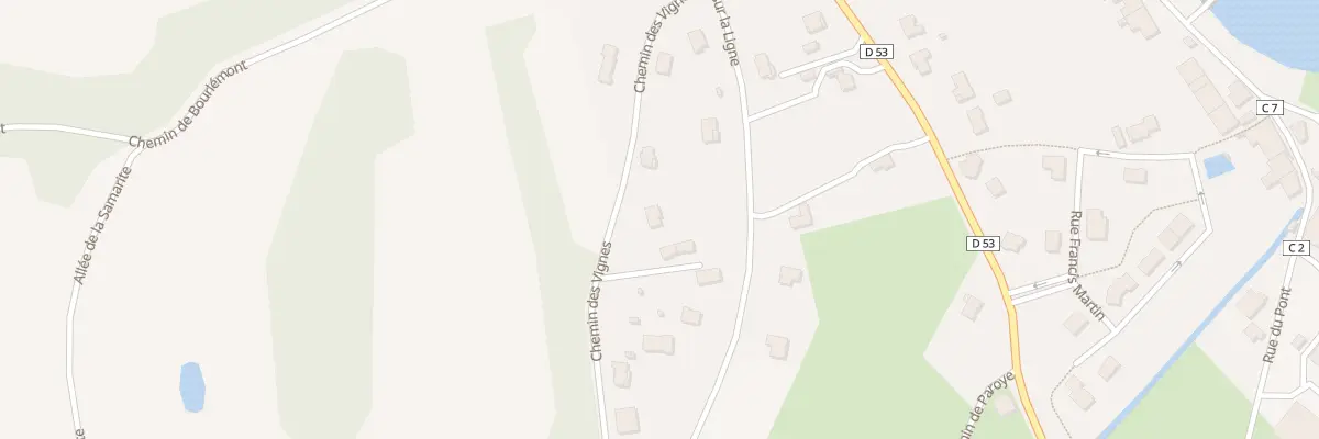 Plan du 3 Che des Vignes à Frebécourt