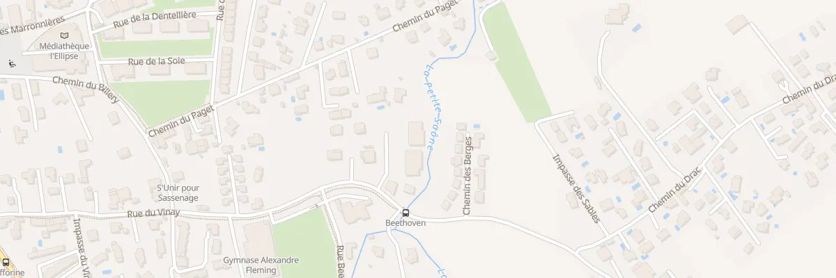 Plan du 6T Rue du Vinay à Sassenage
