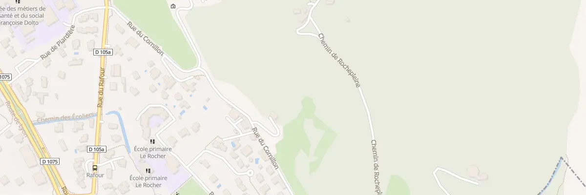 Plan du 4 Rue du Cornillon à Fontanil-Cornillon
